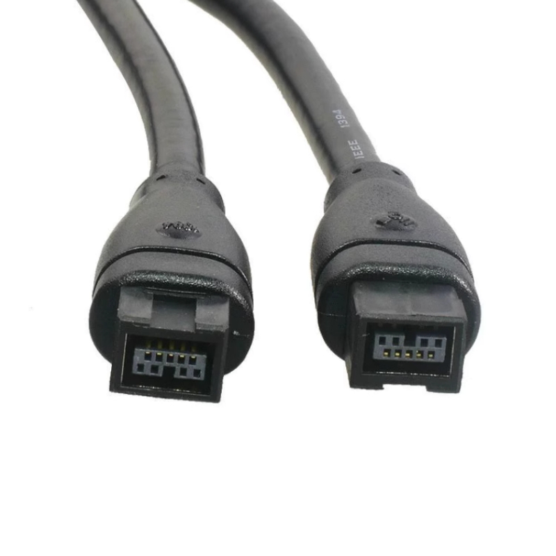 IEEE 1394b 9Pin Male to Male, Firewire 800 to 800 1.8Meter/6Ft., 800Mbps Data Cable for DV Camera, Printer Scanner, Capture Card
