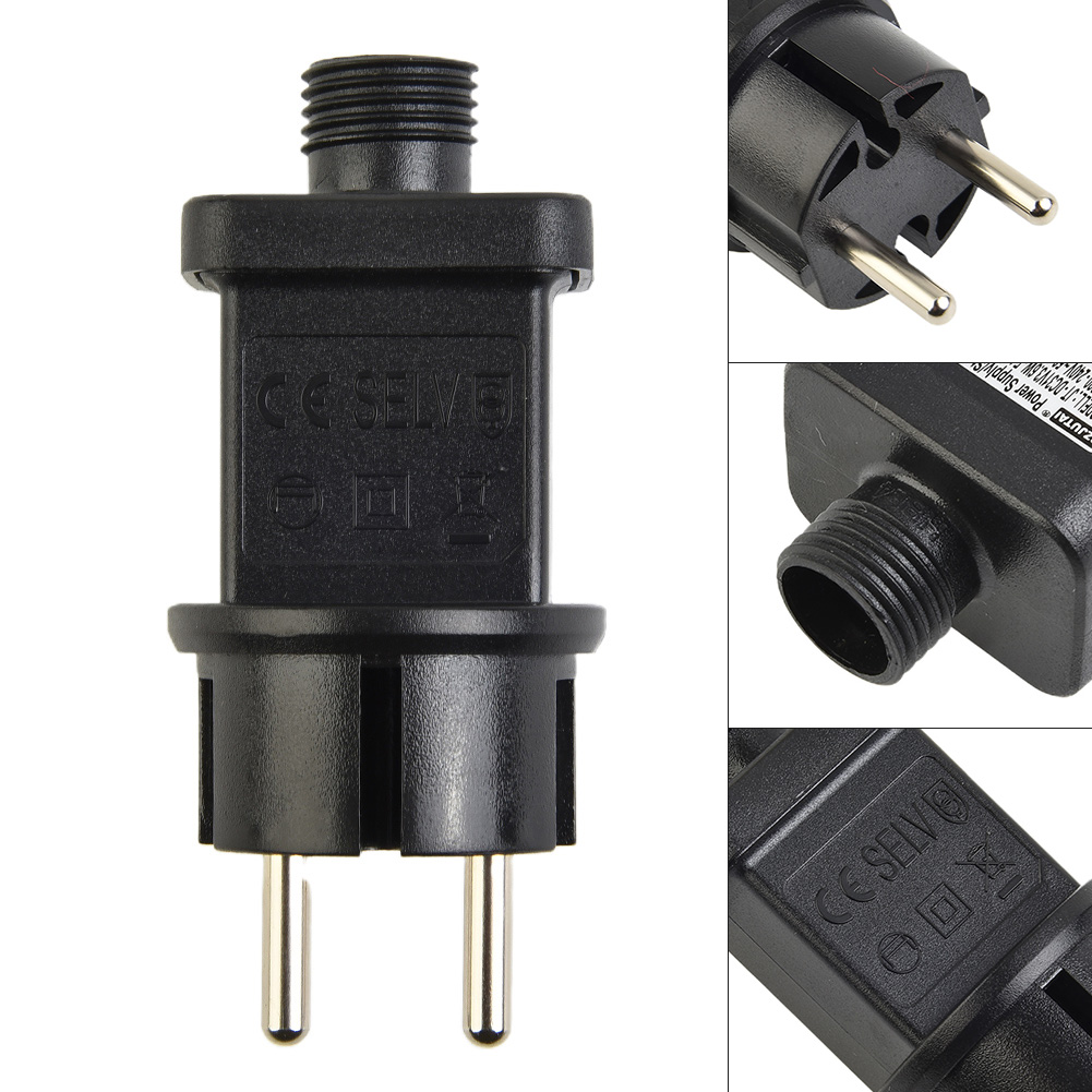 Netzteil-Adapter, LED-Lichterkette, Transformator-Treiber, IP44, 31 V, max. 3,6 W, Schutzklasse IP44, für Iciclet-Lichter und Projektoren