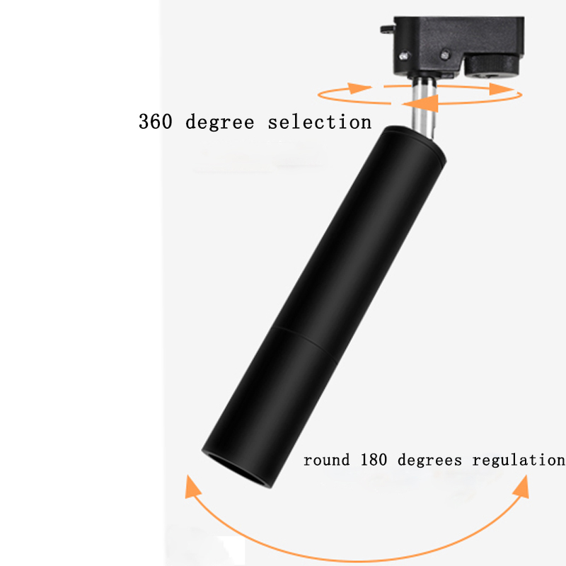 Führte Track licht aluminium Decke Schiene Länge beleuchtung Spot Schiene Led-strahler Ersetzen Halogen Lampen Kleidung Shop Restaurant Lampe