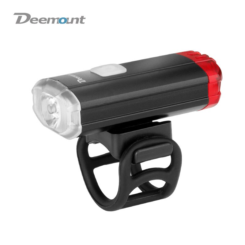 2 In 1 Fiets Koplamp Achterlicht Lamp 15 Modes 800Mah Stuur Helm Mount Usb Lading Fietsen Voor Verlichting visuele Waarschuwing