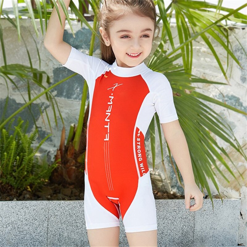 Costumi da bagno Delle Ragazze e Dei Ragazzi 2019 Nuovi Bambini di Estate Vestito di Nuoto di Nuotata Della Spiaggia di Usura di Un Pezzo del Costume Da Bagno Zwemkleding Vrouwen