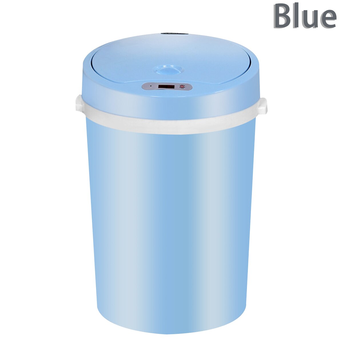 16L Intelligent Sensor Trash Can Automatic Sensor Dustbin Smart Electric Waste Bin Home Rubbish Can For Kitchen Bathroom Garbage: Blue