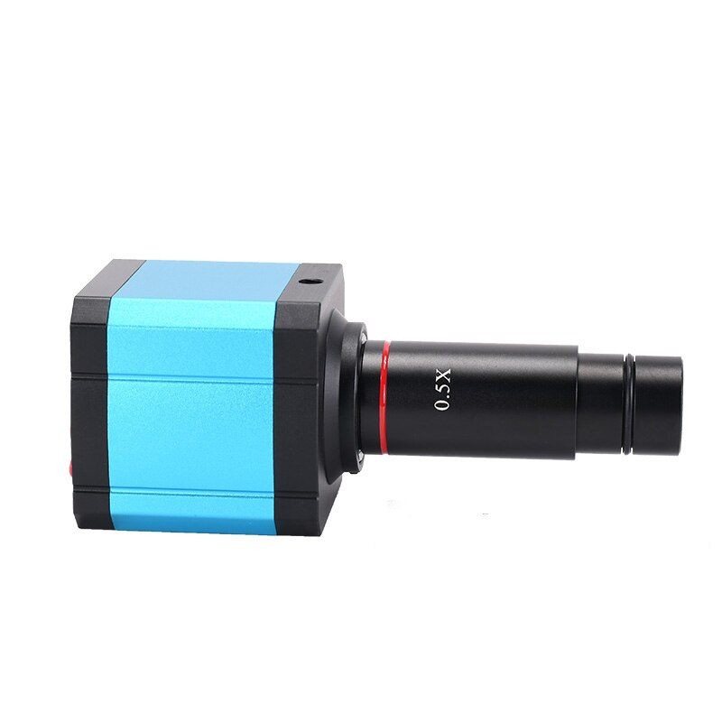 0.5x c montagem microscópio adaptador 23.2mm lente de redução ocular eletrônico para microscópio ccd câmera gk99