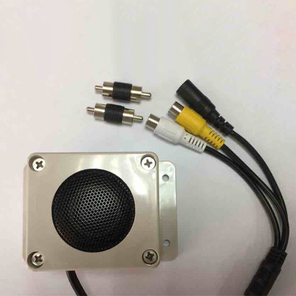 Cámara de seguridad de Interfono para el hogar altavoz para exteriores micrófono protección portátil electrónica sonido accesorios de dos vías impermeable