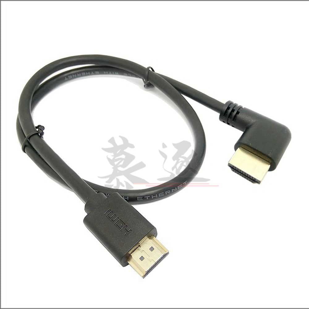 4K*2K 60HZ HDMI Up & Down & Left & Right Angled 90 degree Male 2.0 A Male to HDMI v2.0 HD extension Cable HDMI 2.0v angle cab