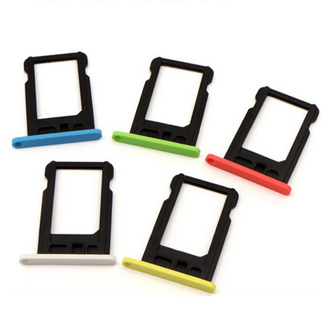 Nano Dual SIM Tray Pour IPhone 15 / 15 Plus - Plateau Fente Carte SIM Avec Épingle - Remplacement Jaune