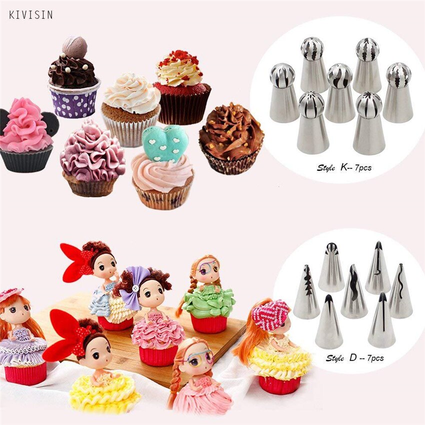 109pcs Cake Decorating Kit Case Baking Tools Set Piping Tips Pastry Bags Reusable Silicone Bags Couplers Scrapers Flower Nail