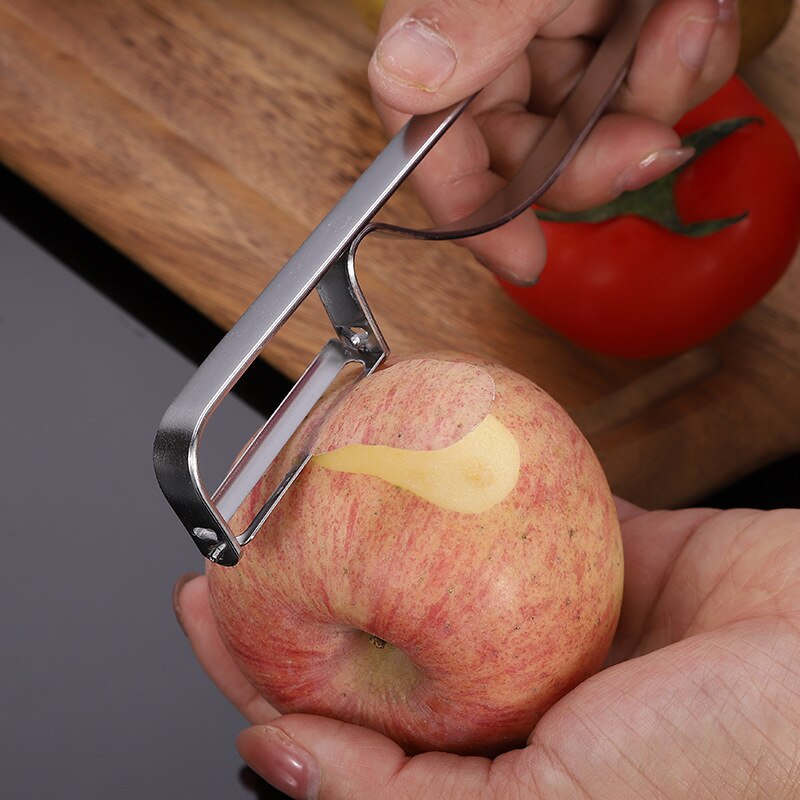 Rvs Dunschiller Snijmachine Voor Fruit Groente Spud Aardappel Franse Wortel Cutter Keuken Gadget Tool Speed Dunschiller Snijmachine