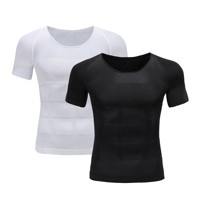 Men's Slimming Shaper Posture Vest Male Belly Abdomen For Corrector Compression Body building Fat Burn Chest Shirt Corset