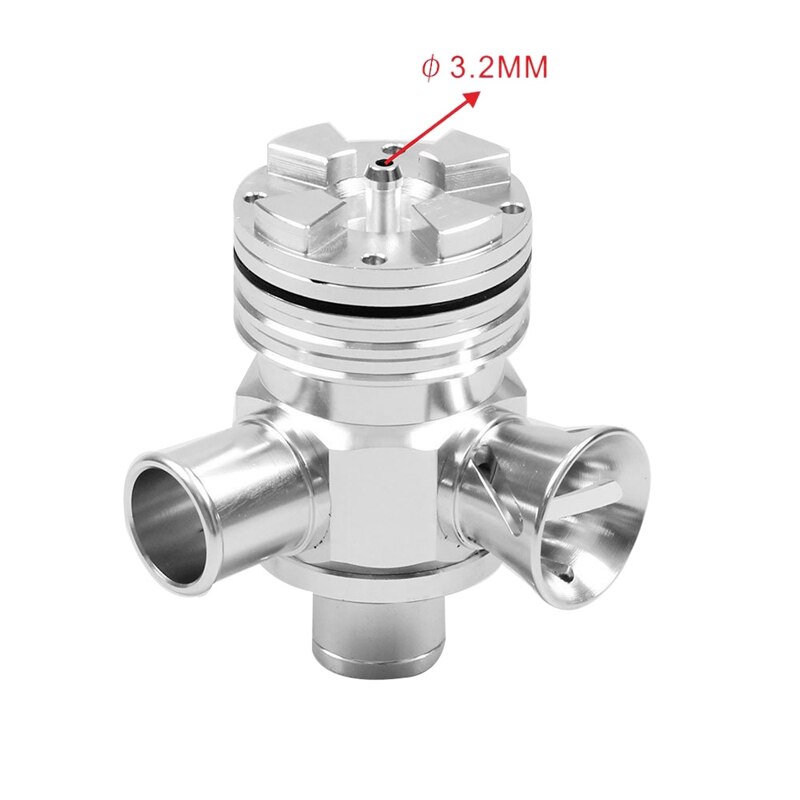Para Volkswagen GTI escarabajo Jetta Golf A3 A4 A6 TT 1,8 T BOV Válvula de plata
