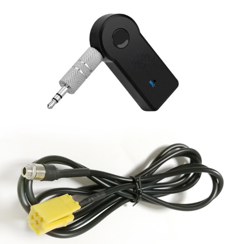 Diy Bluetooth Call Handsfree Audio MP3 Kabel Voor Alfa Romeo Fiat Grande Punto Alfa 159 Mini Iso Connector Aux Kabel adapter