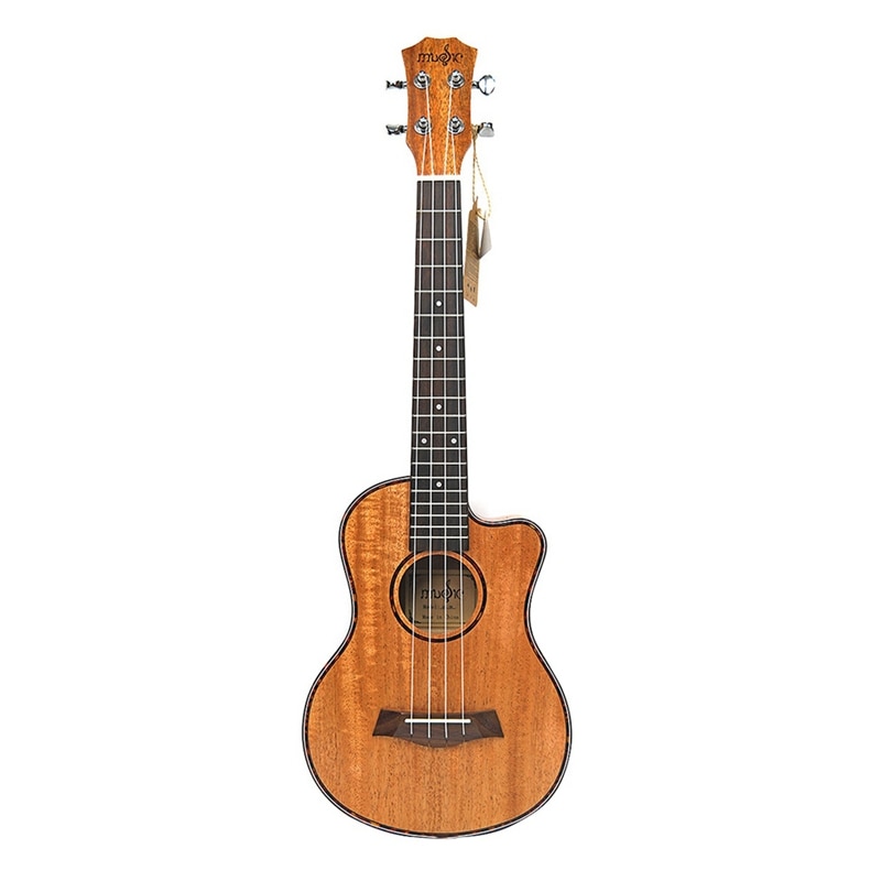 Ukelele acústico Tenor de 26 pulgadas, 4 cuerdas, guitarra de viaje, madera, caoba, instrumento musical: Default Title