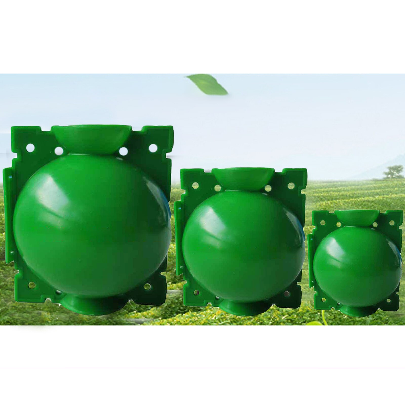 Plant Propagation Box Garden Growing Varieties Increase Root Artifact Green 6PCS Reusable ABS Asexual Reproduction Equipment