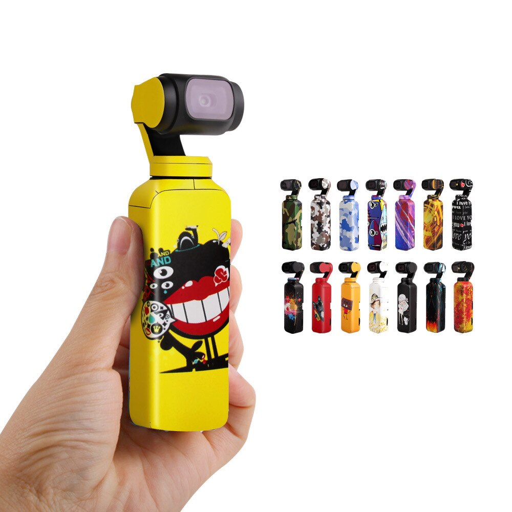 DIY Skin Film For DJI OSMO Pocket 3M Stickers Film Waterproof Protection Decorate Personality Handheld Stabilizer Protecter Part