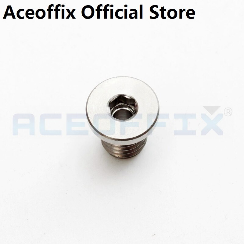 Aceoffix brompton headset catcher bolt titanium legering hul skrue  m8*10mm: Sølv