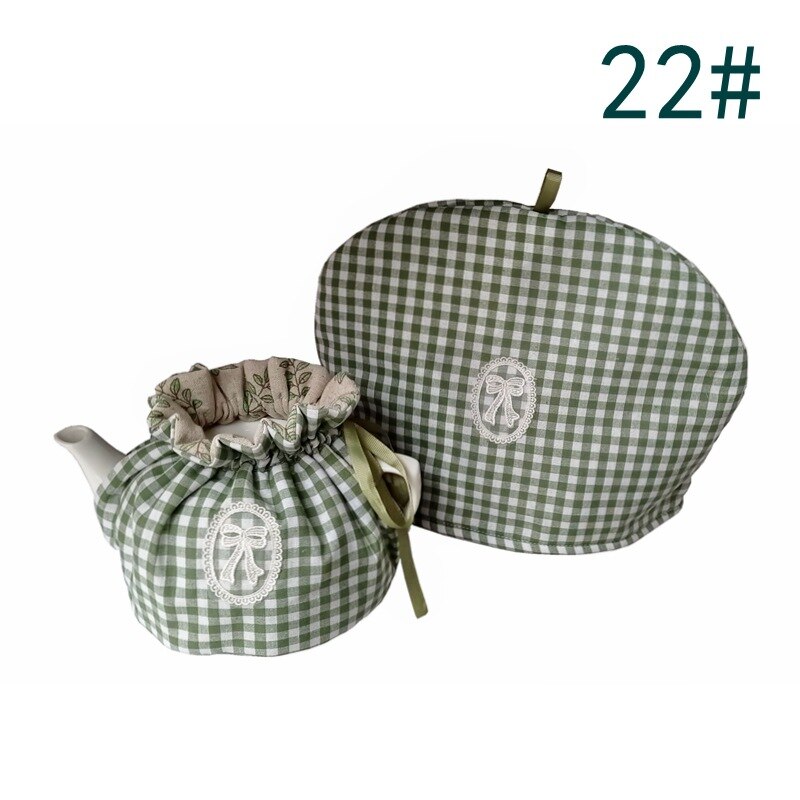 Thee Gezellig, Katoen Vintage Bloemen Theepot Stofkap Thee Cozies