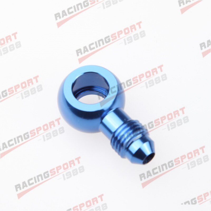 Aluminium Banjos Adapter Bolzen AN3 EINE-3 -3 EINE Zu 8,5mm Bremse Fitting Blau