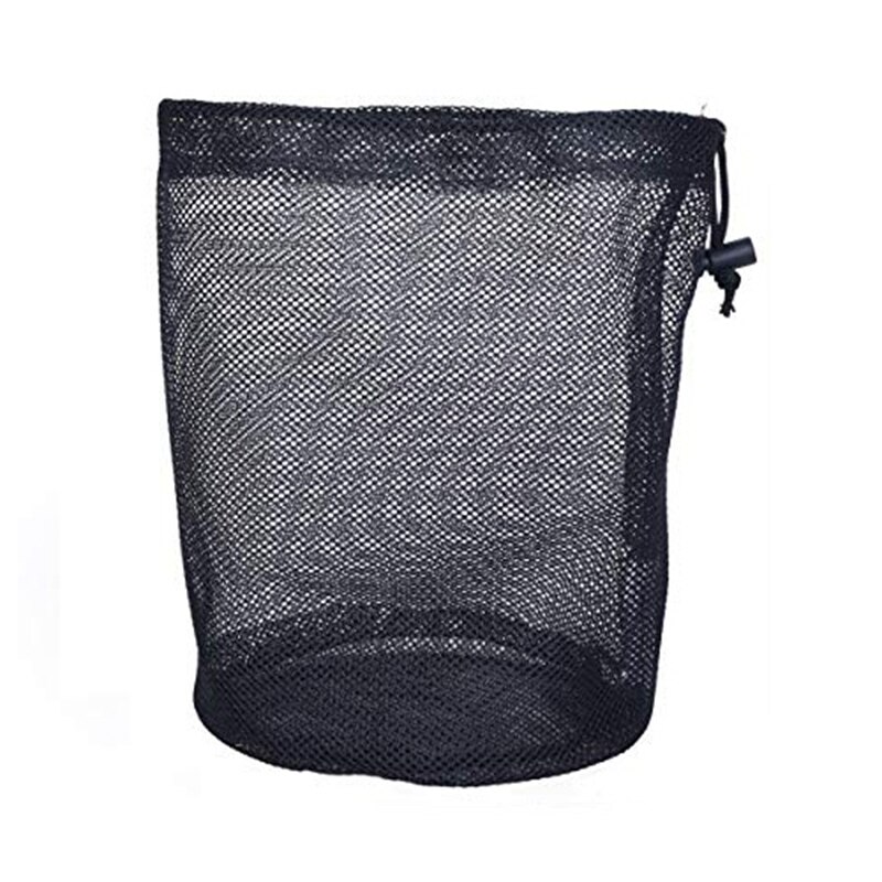 5 PCS Durable Nylon Mesh Ditty Bag for with Drawstring Lock Closure Net Bag for Toys ,Balls