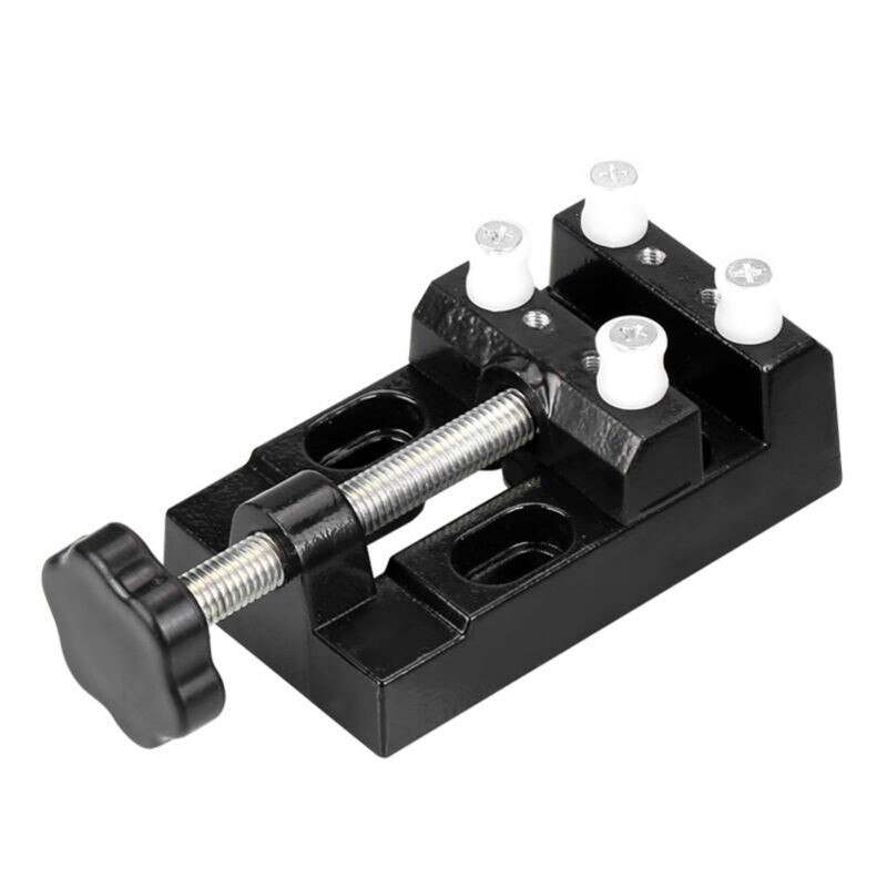 Aluminum Alloy Table Vice Bench 55MM Screw Bench Vise for DIY Jewellery Craft Mould Fixed Repair Tool Morsa