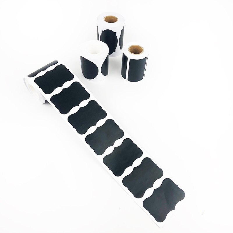 150 pièces/ensemble autocollant tableau noir effaçable | Étiquette artisanale, pots de cuisine organisateur, étiquettes tableau craie, tableau noir, 4x6cm