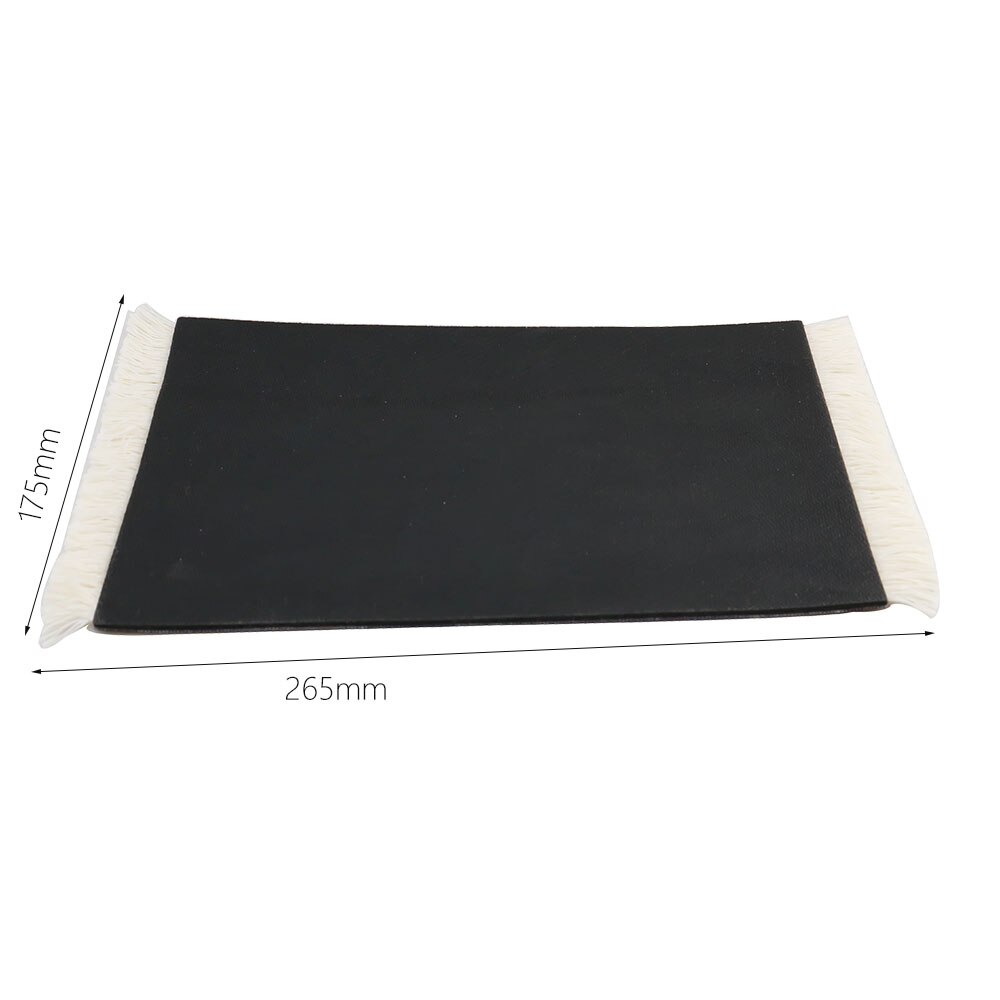 Alfombrilla de ratón grande persa para ordenador portátil, tapete de mesa de goma con borlas blancas, para Gaming, Pc, Teclado mecánico