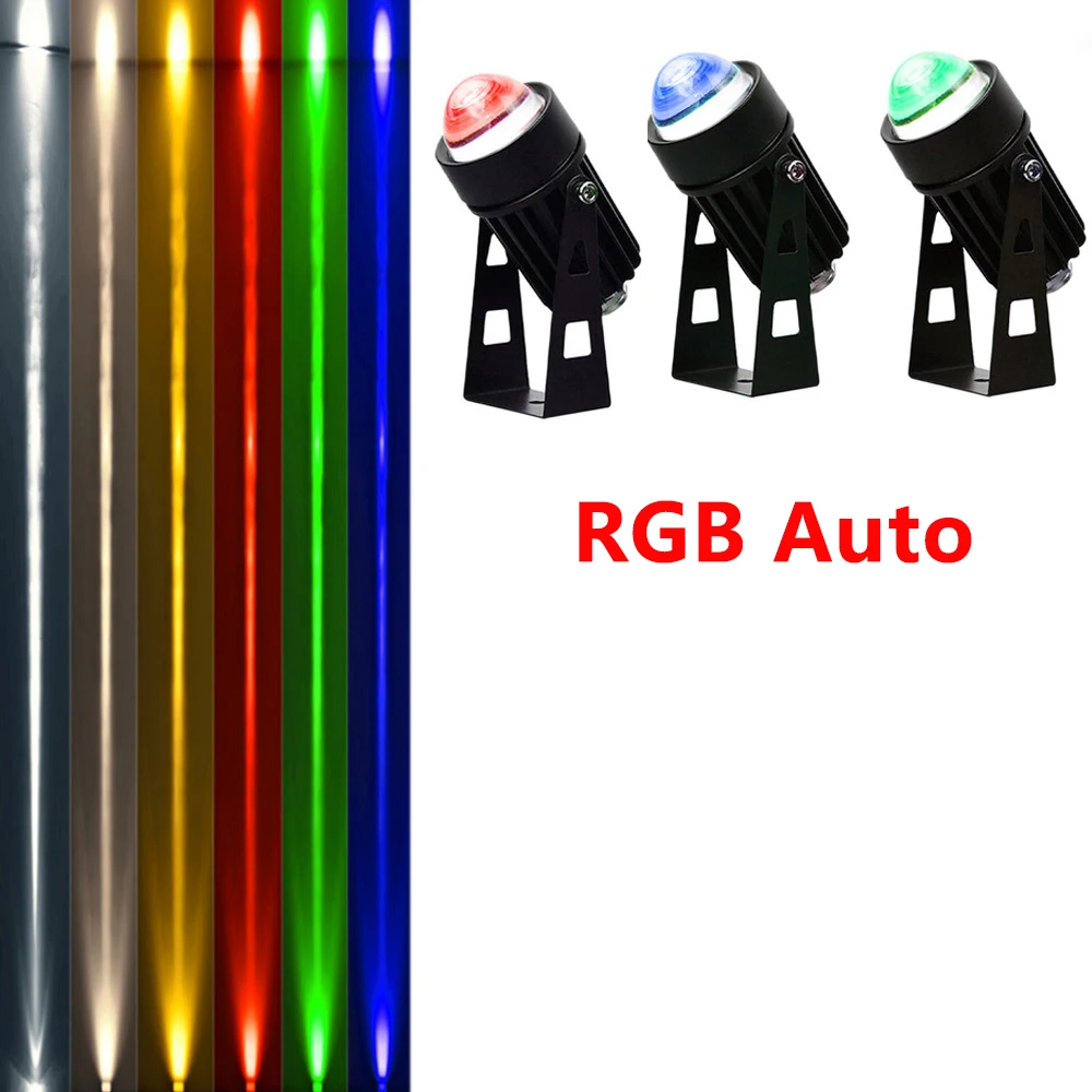 Outdoor IP65 Waterproof LED Wall Spotlights 9W 20W Landscape Lighting AC220V110V Red Green Blue RGB Spotlights a Beam of Light