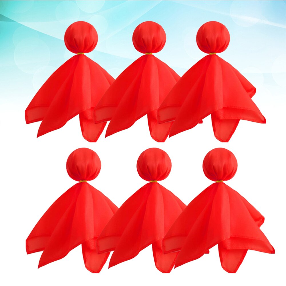 6pcs Soccer Penalty Flag Tossing Flags Football Sports Penalty Props Football Game Accessory for Outdoor (Yellow)