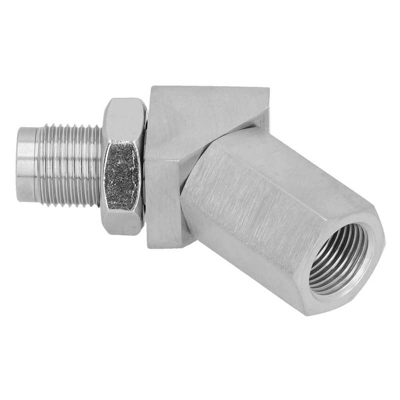 Oxygen Sensor Adapter 45 Degree Angled Oxygen Sensor Extender for Car