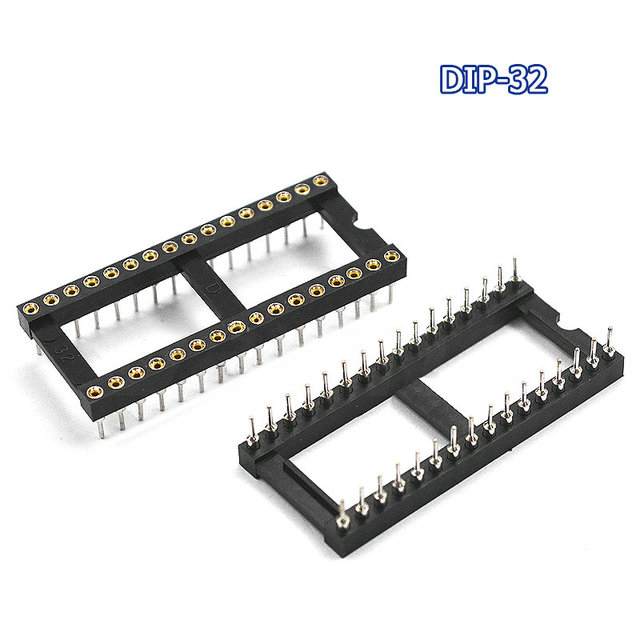 10 Teile/los IC Sockel tauchen6 tauchen8 tauchen14 tauchen16 tauchen18 tauchen20 tauchen28 tauchen40 Stifte Stecker tauchen Buchse 6 8 14 16 18 20 24 28 40 Stift