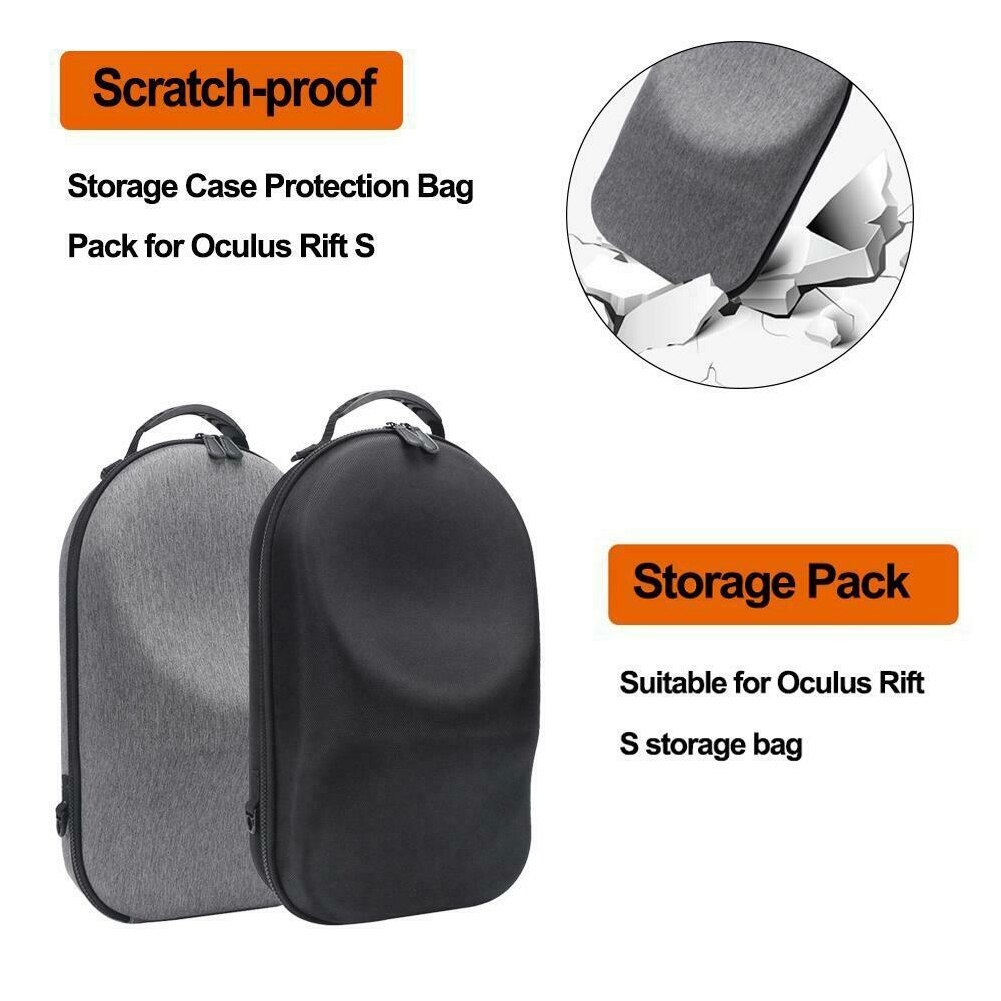 Travel Shell Portable Large Capacity Protection VR Storage With Handle Carry Case Anti Dust Accessories Solid For Oculus Rift S