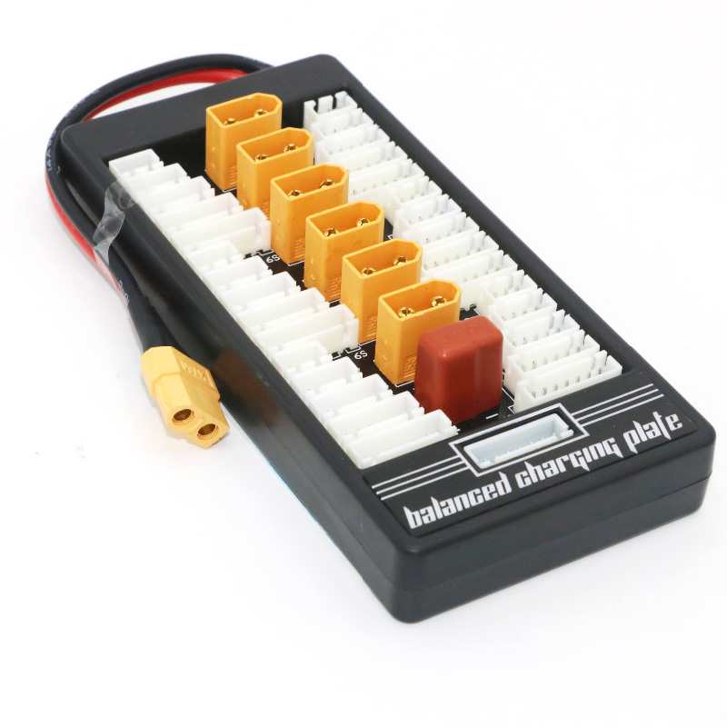 Imax B6 80W Xt60 Lipo Batterij Balans Oplader + B6ac Lipo Opladen Xt60 Adapter Board 2-6S Voor Rc Batterij