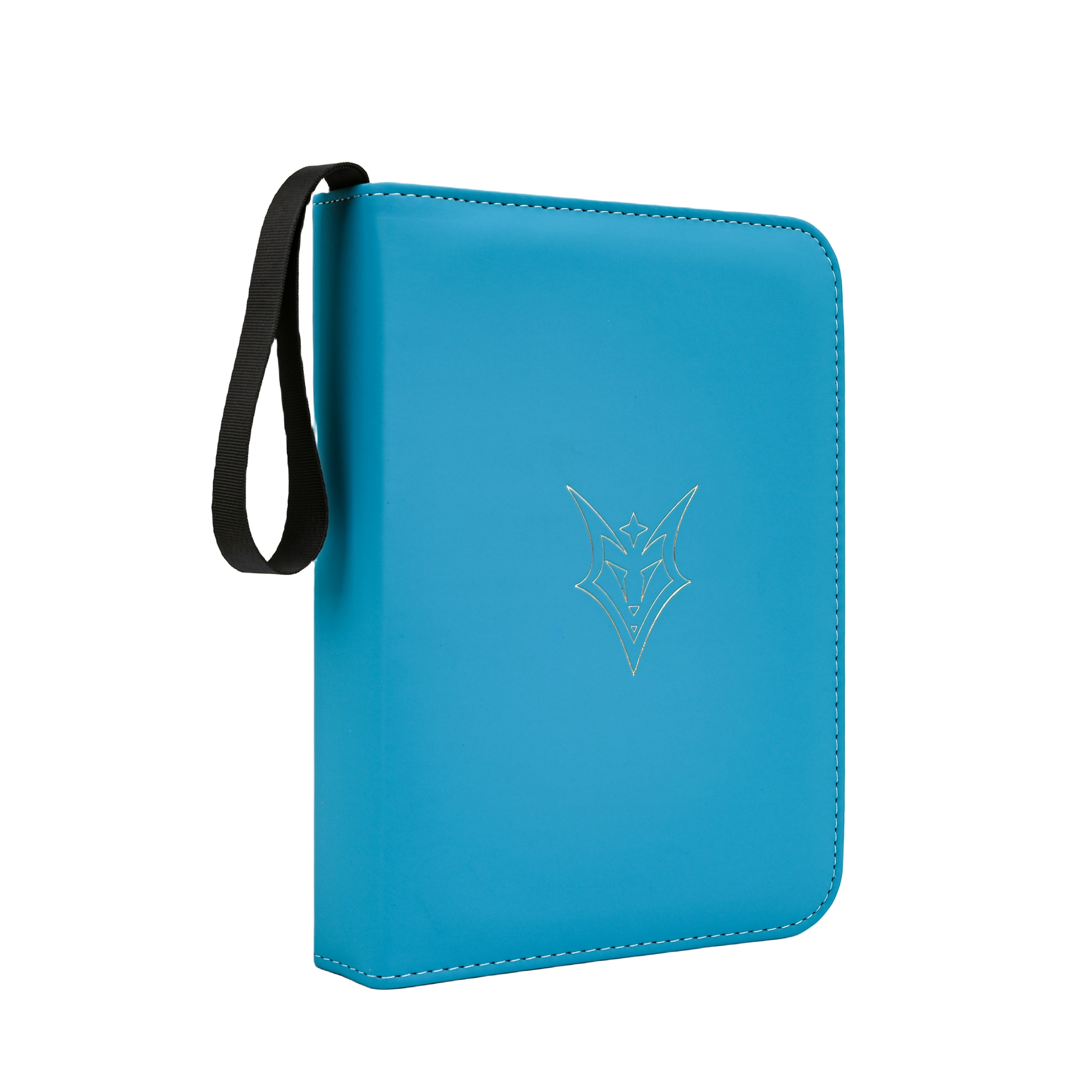 Trading Card Binder, 4 Pocket Card Set Binder for Photo Album Set TCG Game Cards, 50 Activity Pages, 400 Pockets, 400 Trading Ca: Blue