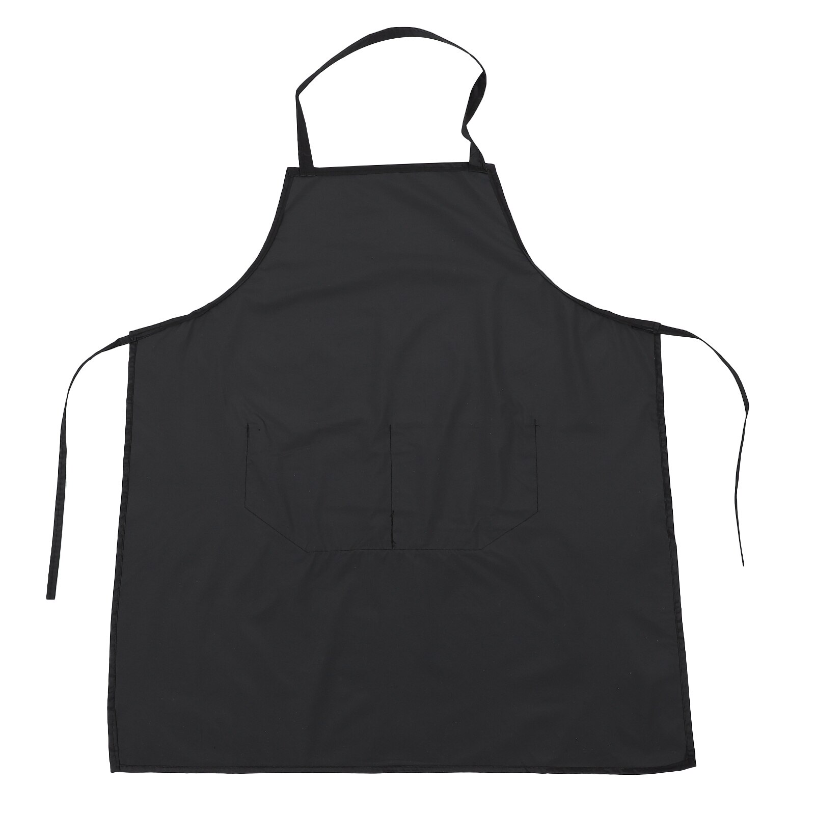 Schoonheidssalon Kappers Schort Waterdicht Werken Kleding Multi-Gebruik Voor Lagre Zakken Beschermende Huishouden Keuken Overgooier: Black 70x75CM