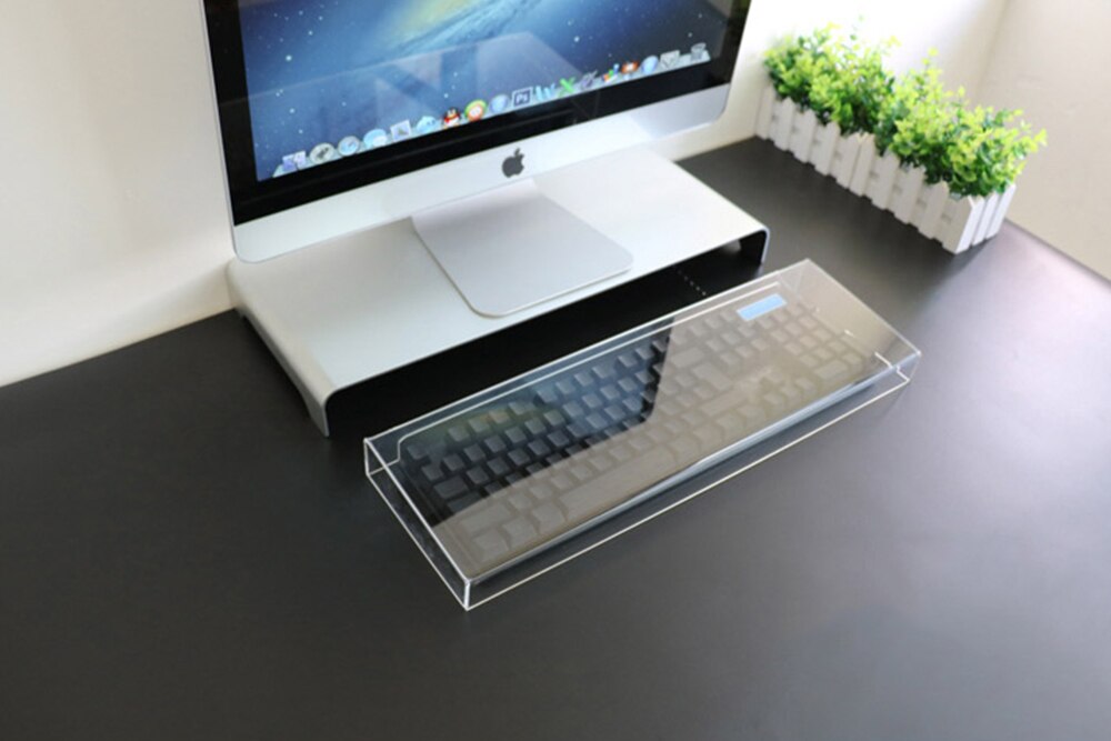 Keyboard Dust Proof Acrylic Cover For Mechanical Gaming Keyboard Capacitive Keyboard 104 Keys Keyboard Mouse Transparent Cover