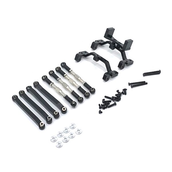 Voor Mn D90 D91 D96 MN90 MN99S 1/12 Rc Car Upgrade Onderdelen Metalen Trekstang Link Met Tie Rod Mount seat Accessoires