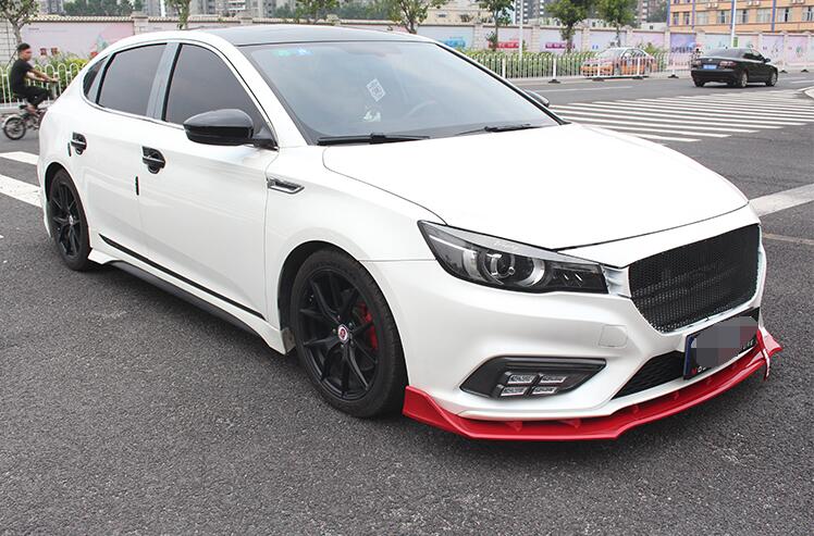 For Morris Garages MG 6 Body kit spoiler For MG6 KD ABS Rear lip rear spoiler front Bumper Diffuser Bumpers Protector