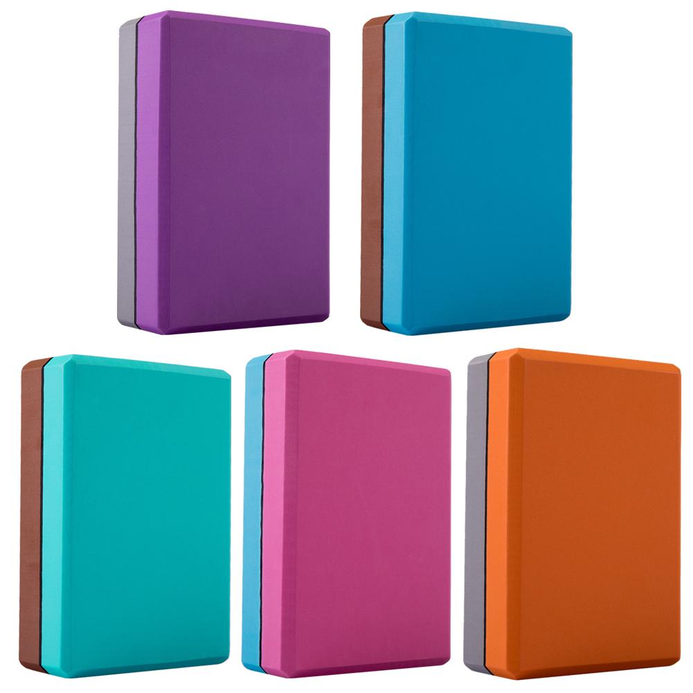 EVA Yoga Block Waterproof Pilates Yoga Brick Sports Anti-slip Foam Block Exercise Aid Prop Health Training for women