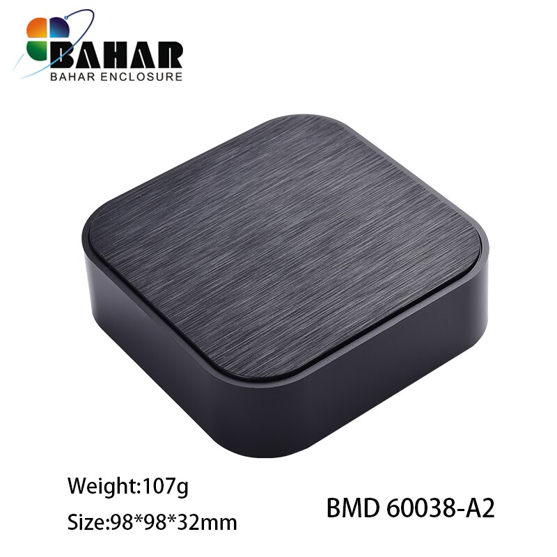 1 pçs 98x98x32mm bahar gabinete, caixa de plástico quadrado, caixa de junção, aparelho doméstico habitação, caso do instrumento, caso do conector: BMD 60038-A2