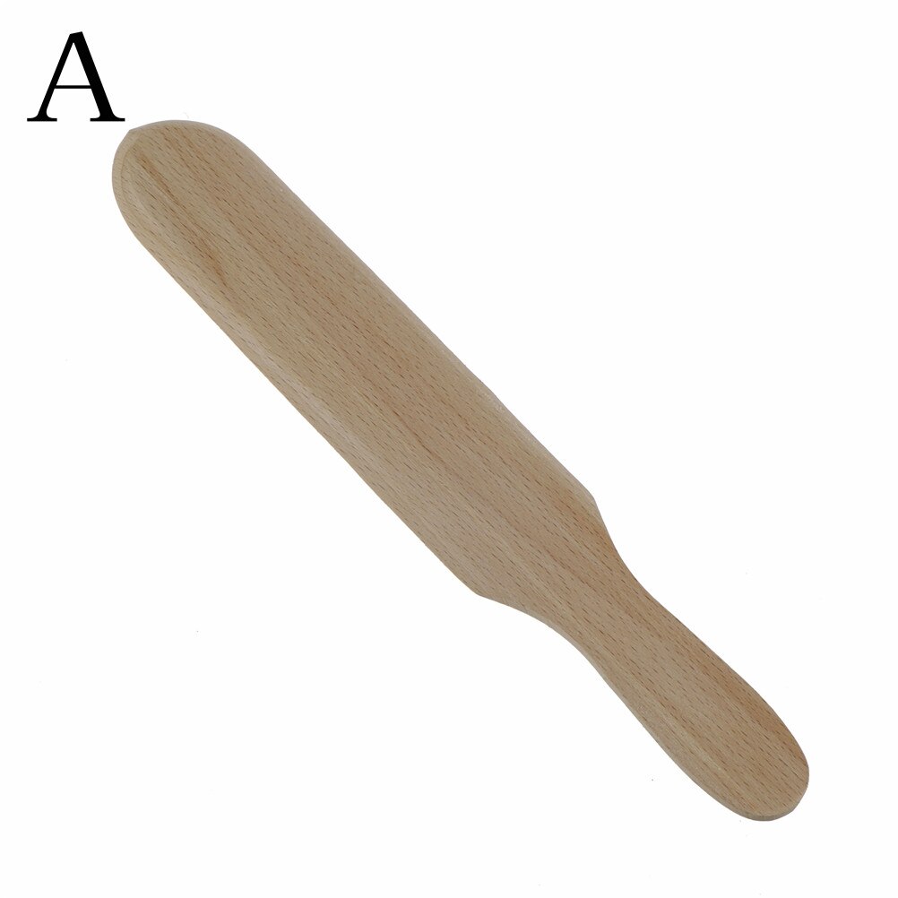 2 Stijlen Specialiteit Crêpe Pannenkoek Beslag Houten Strooier Stok Thuis Keuken Tool Diy Restaurant Kantine Speciaal Levert