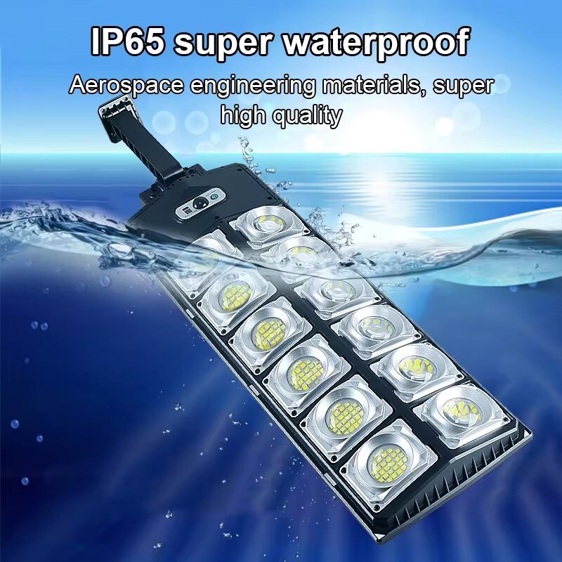 Luces de pared con energía Solar para exteriores, lámpara de seguridad LED impermeable 2 en 1 con Sensor de movimiento, 3 modos para jardín, garaje, patio y hogar