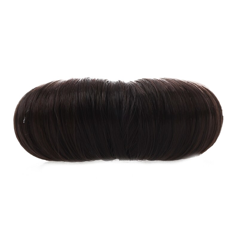 Brown Hairdressing Hair Donut Ring Bun Shaper Styler