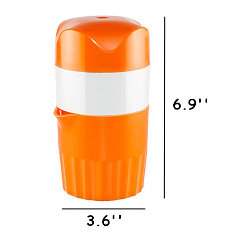 portable Orange Juicer Plastic Orange Lemon Juicer Press Squeezer Fruits Squeezer Citrus slow Juicer Fruit Reamers