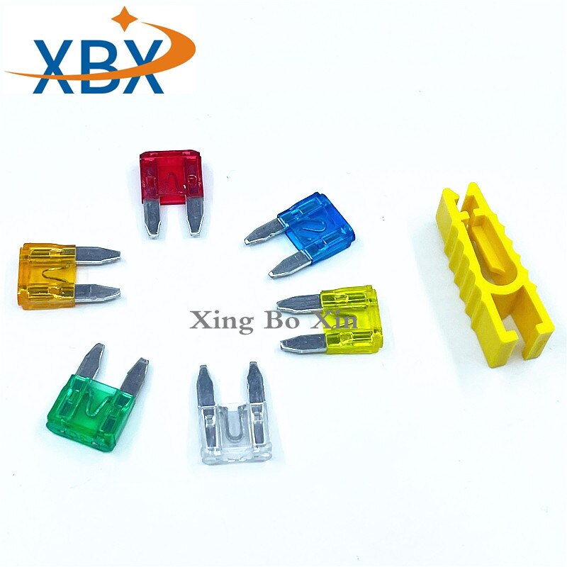 60pcs Automotive Car Fuse Blade 5A 10A 15A 20A 25A 30A Mixed Set Kit Cars Safety Blade Fuses Accessories Kit