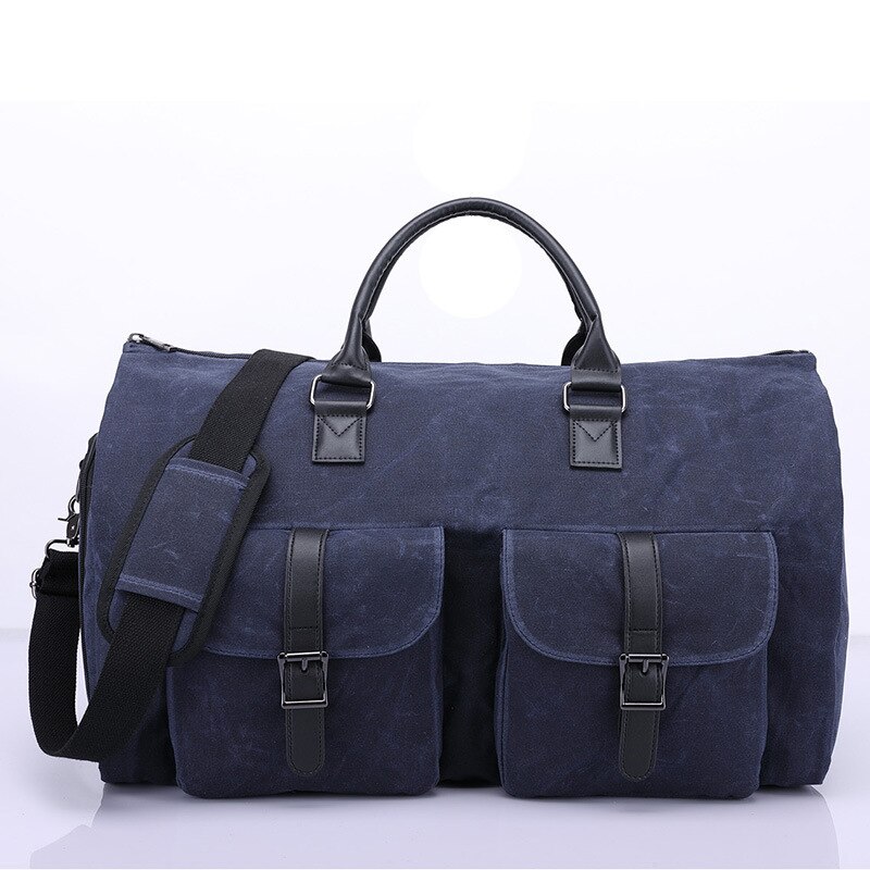Blau Grament Hängen Reisetasche Anzug Pack Duffle Tasche Business Bagpack Durable Heavy Duty Satchel