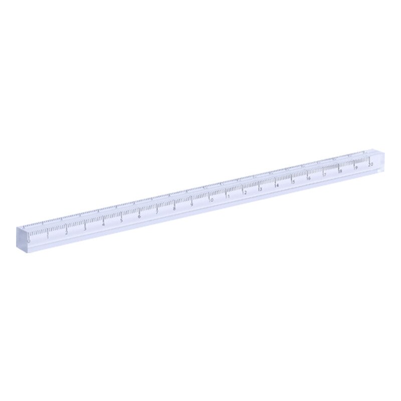 Transparent Herrscher 0-30cm Architekten Ingenieur Student Lehrer Einfache Acryl Rechteckigen Diamant Büro Schule Liefert