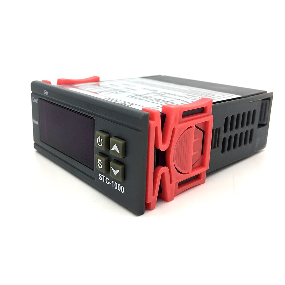 STC-1000 STC 1000 Digital Temperature Controller for Incubator 12V/24V/110/220V Heating Cooling Thermostat