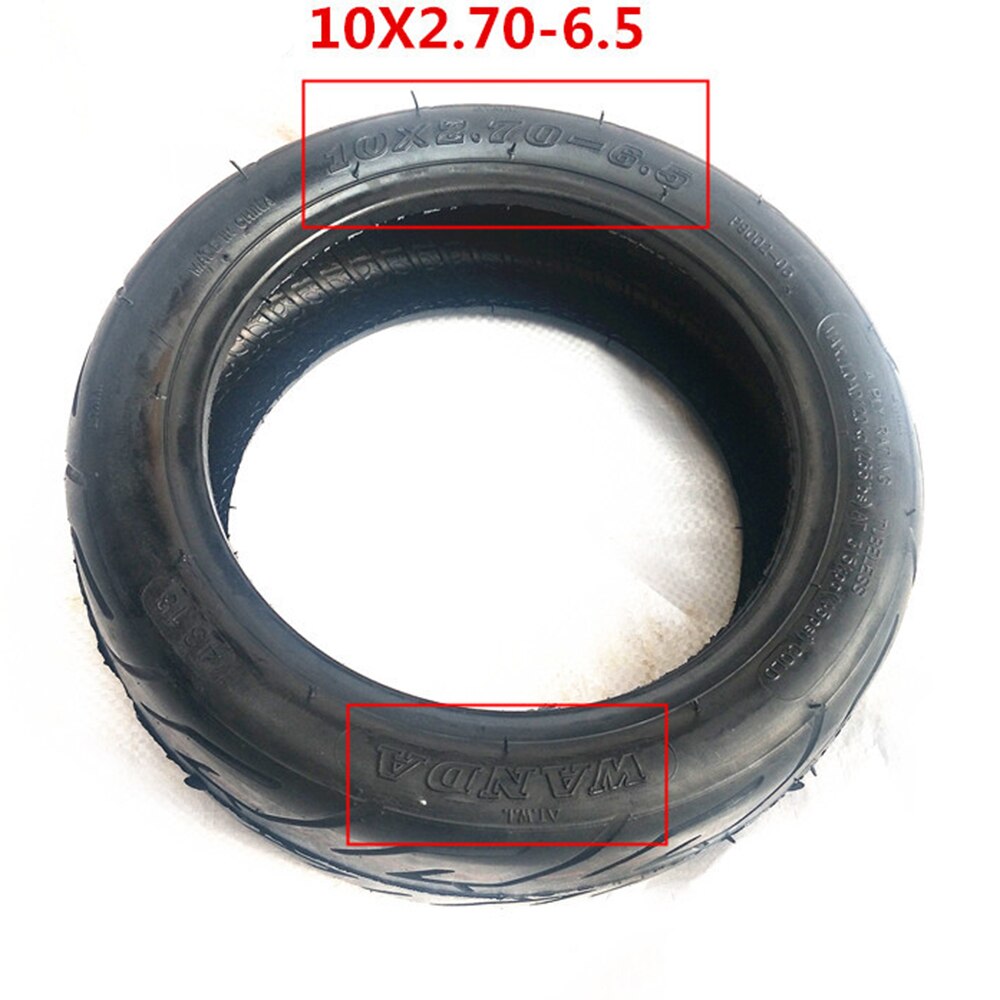 10 Inch Electric Scooter Tire Thick Vacuum Tyre 10 X 2.70-6.5 Replacement Part Balancing 2-wheel Scooter Electric Scooter