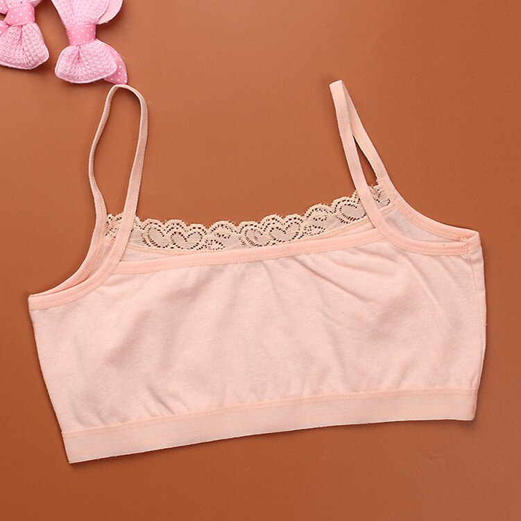 2 pcs menina sutiãs adolescente lingerie bralette underwear tanque camis meninas adolescentes topo jovem puberdade criança roupa interior para meninas scenscente acolhedor