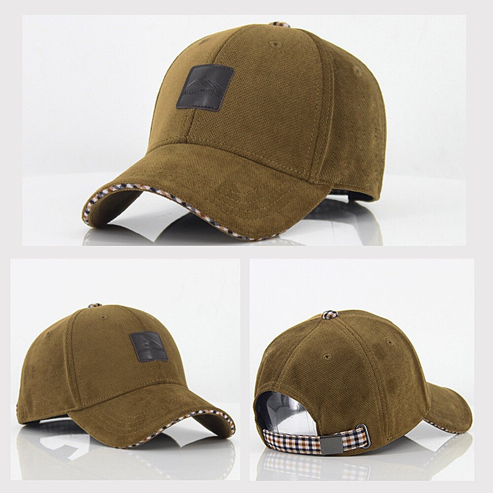 [AETRENDS] Winter Baseball Cap Caps for Men Trucker Hat 4 Colors for Choice Z-1937