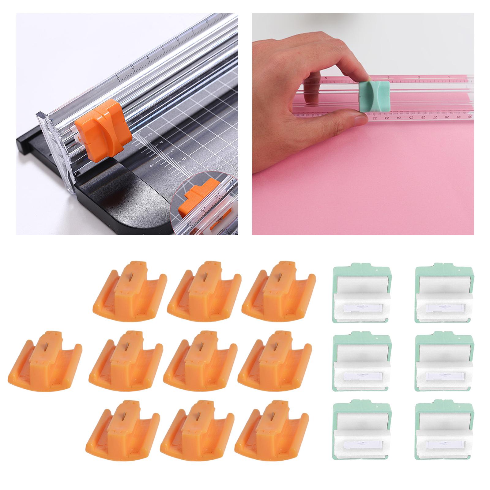 16 Pieces Durable Paper Cutter Replacement Blades Paper Trimmer Blades for Card Album Paper Cutting Craft Paper Scrapbook